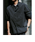 WONDER CLOTH ジャストルーズ レギュラーカラー 半袖 シャツ -ストレッチ・接触冷感・吸水速乾-