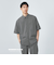WONDER CLOTH ジャストルーズ レギュラーカラー 半袖 シャツ -ストレッチ・接触冷感・吸水速乾-
