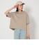 クロップド ポンチ Ｔシャツ