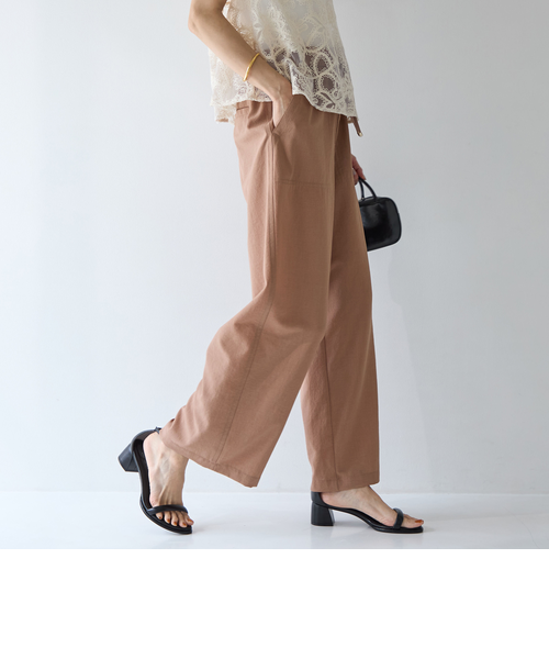日曜まで出品【結論シリーズ】ドライクロスパンツ ホワイト　グリーンレーベル　38 UNITED ARROWS green label relaxing｜【結論シリーズ】ドライ