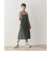 デニム ジャンパースカート / キッズ  140cm-160cm