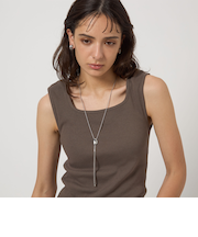 メルティモチーフ ループタイ ネックレス