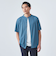 【別注】＜Brooks Brothers＞GLR カノコ バンドカラー 半袖 シャツ