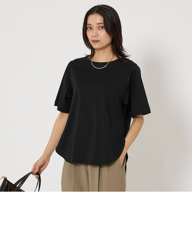KOKAGE ラウンドヘム Tシャツ -接触冷感・UVカット-