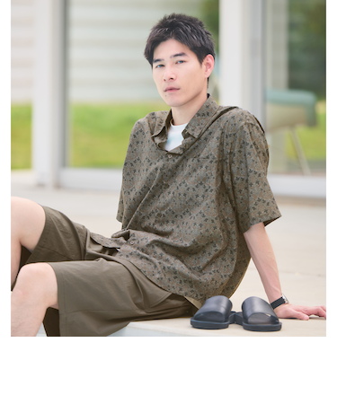 William Morris ジャストルーズ 半袖 シャツ