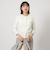 KOKAGE クルーネック ニット カーディガン  -マシンウォッシャブル・接触冷感・UVカット-