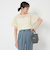 メッシュ ショートスリーブ プルオーバー