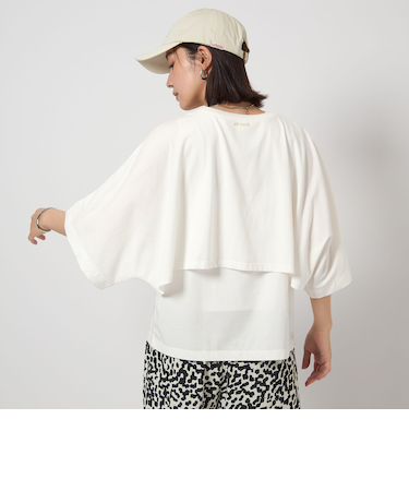 【WEB限定】＜at ease＞クロップドTシャツ タンクトップ セット トップス