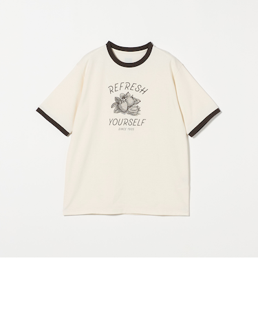 ＜OSORA CAFE＞リンガー Tシャツ