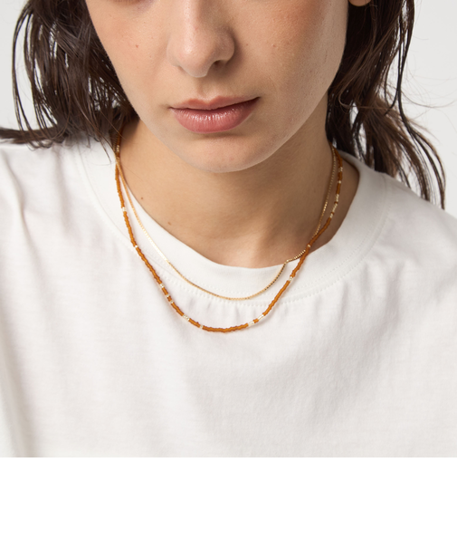3WAY ビーズチェーン ネックレス