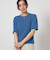 【WEB限定】＜at ease＞ サマー ニット TEE -ウォッシャブル・接触冷感・UVカット-
