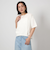 【WEB限定】＜at ease＞フロント タック Tシャツ  -UVカット-