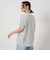 【WEB限定】＜at ease＞バックタック Tシャツ -UVカット-