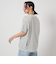 【WEB限定】＜at ease＞バックタック Tシャツ -UVカット-