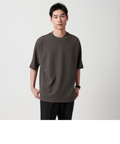 アムンゼン ドルマンスリーブ クルーネック Tシャツ｜グリーン