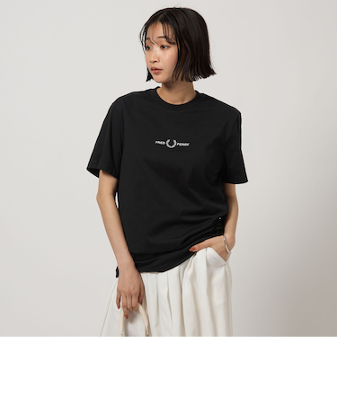 ＜FRED PERRY＞ エンブロイダリー ショートスリーブ Tシャツ