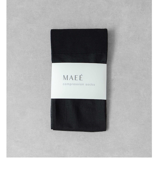 ＜MAEE＞コンプレッション ソックス（シアー）/ 着圧ソックス / 靴下