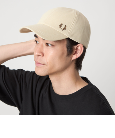<FRED PERRY>カノコ ロゴ キャップ