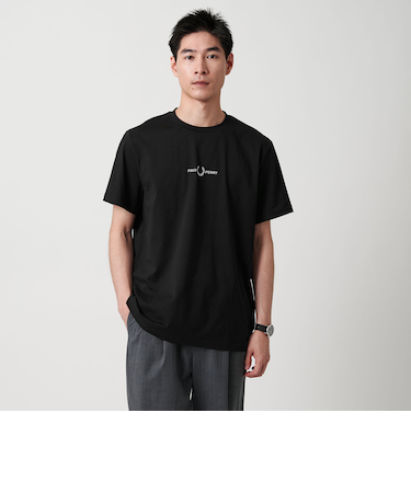 ＜FRED PERRY＞エンブロイダリー ショートスリーブ Tシャツ