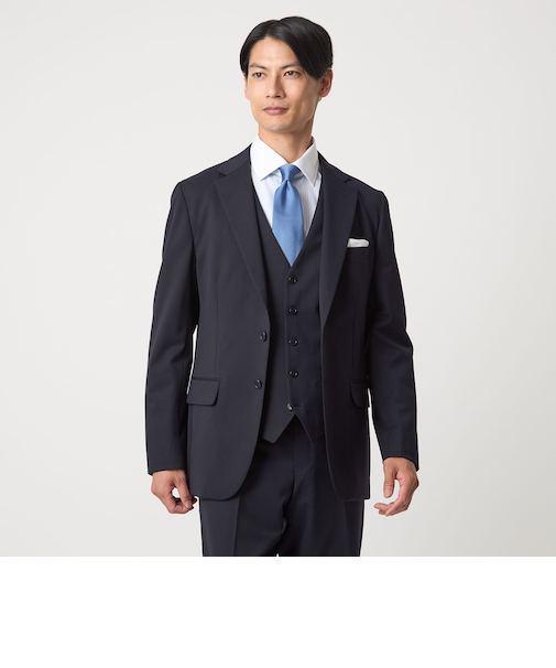 A+ TWPU サージ 2B スリム セットアップジャケット -ウォッシャブル・ストレッチ-