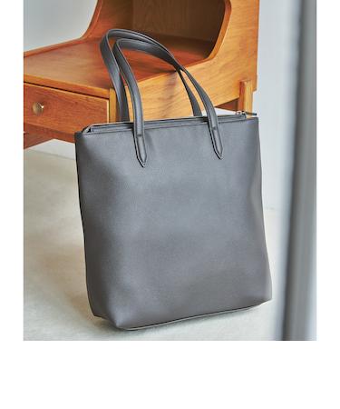 【WEB限定】GLR レザーライク ファンクショナル トートバッグ