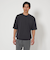 A+ リネンミックス クルーネック ニット