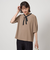 ホソボウタイ 5分袖 ブラウス