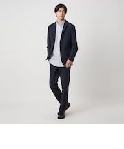 【WEB限定】JUST fit ナイロン PU ナロー セットアップ -2Wayストレッチ-