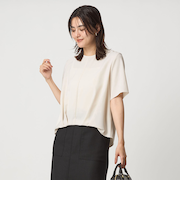 フロント ライン 5分袖 TEEブラウス