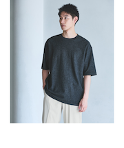 ミックス メランジ クルーネック Tシャツ