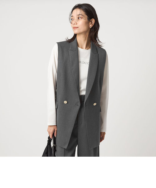 Greed グリード テーラード ジレ -ウォッシャブル-｜グリーンレーベル