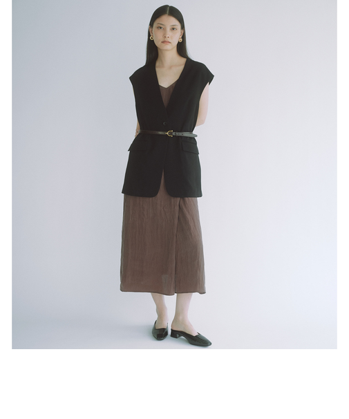＜SEASONAL COLLECTION＞ツイル キャミソール ワンピース