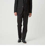 REDA サージ スリム ノープリーツ スーツパンツ