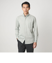 エブリット TC ジャージー スナップ ボタンダウン シャツ -イージーアイロン・吸水速乾・抗菌-