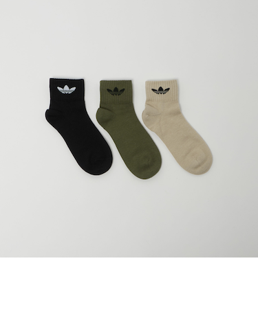 ＜adidas Originals＞ミッド アンクルソックス / キッズ  19cm-21cm