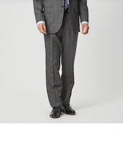 REDA グレンチェック HX 1プリーツ スーツパンツ