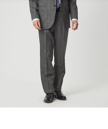 REDA グレンチェック HX 1プリーツ スーツパンツ