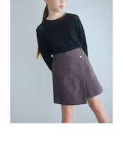 ツイルラップ キュロットパンツ / キッズ 100cm-160cm