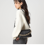 ＜PRATO MADE IN ITALY＞キューブ チェーンバッグ