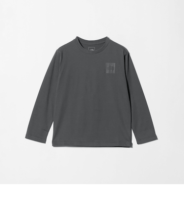 ＜THE NORTH FACE＞ロングスリーブ スモールスクエア ロゴティー / キッズ  130cm-160cm