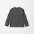 ＜THE NORTH FACE＞ロングスリーブ スモールスクエア ロゴティー / キッズ  130cm-160cm