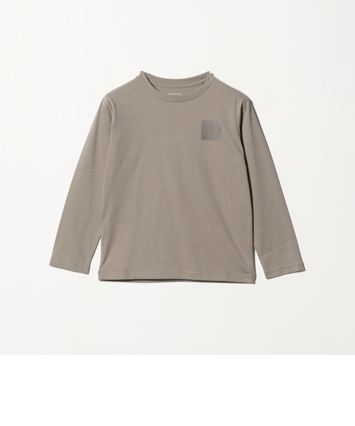 THE NORTH FACE＞ロングスリーブ スモールスクエア ロゴティー