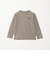 ＜THE NORTH FACE＞ロングスリーブ スモールスクエア ロゴティー / キッズ  130cm-160cm