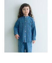デニムシャツ / キッズ 100cm-160cm