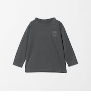 ＜THE NORTH FACE＞ロングスリーブ スモールスクエア ロゴティー / キッズ  110cm-120cm
