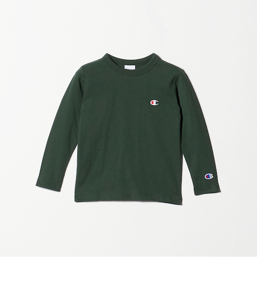 <Champion>ロングスリーブ Tシャツ / キッズ 110cm-130cm