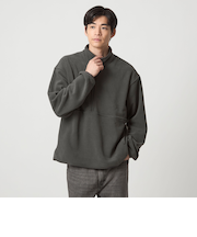 ＜GOAT＞フリース ハーフジップ プルオーバー