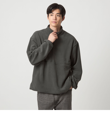 <GOAT>フリース ハーフジップ プルオーバー