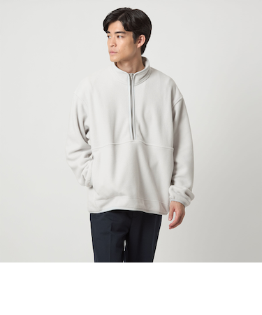 ＜GOAT＞フリース ハーフジップ プルオーバー