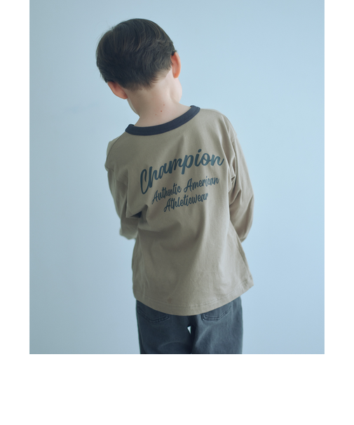 ＜Champion＞ロングスリーブ Tシャツ  / キッズ  110cm-130cm